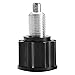 Universal Bike Pull Pin Spring Knob Screw Replacement Parts for Fitness Exercise Machines, Black, M16 Diameter 38mm