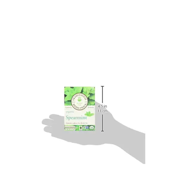 Traditional Medicinals Tea, Organic Spearmint, Supports Everyday Wellness, Healthy & Refreshing, 16 Tea Bags 8