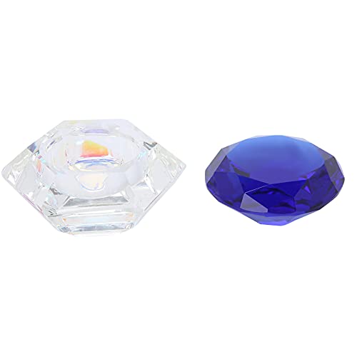 Tazón Acrílico para Mezcla de Líquido Nail Art Azul miniatura 3