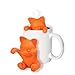 Cute Animal Silicone Tea Filters Tea Infuser Unicorn Shark Squirrel Cat Owl Elephant Tea Strainer Steeper-Ideal Gift for Tea Lovers (6PCS1)
