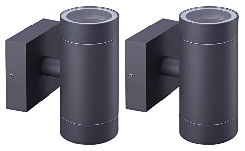 EBION Outdoor Wall Lights,IP65 Waterproof Up and Down Outside Lights Mains Powered