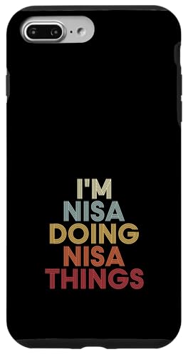 Nisa Name Nisa Personalized Name First Given �X�}�z�P�[�X iPhone 7 Plus/8 Plus �p