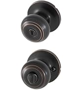 Honeywell Safes &amp; Door Locks 8101402 Honeywell Locking Door Knob, Oil Rubbed Bronze , Oil-Rubbed ...