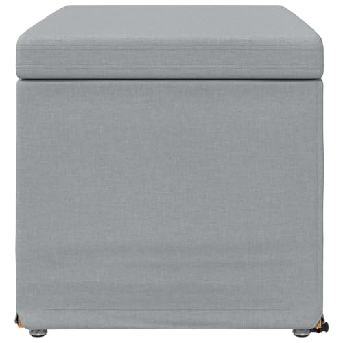 Tabouret de bar compact gris clair pour optimiser l'espace des petits salons