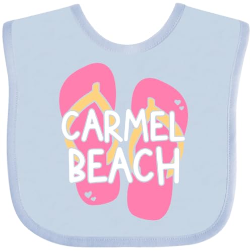 inktastic Carmel Beach Baby Bib