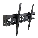 壁掛 金具 37～75型 耐荷重75㎏ 収納付き TVセッターチルトRK100M/Lサイズ ブラック