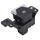 車のブレーキボタン Compatible With For Cherokee 2014 2015 2016 2017 2018 2019 2020 2021 駐車場ハンドブレーキプッシュボタン電子スイッチ OEM：68141759AB と互換性あり