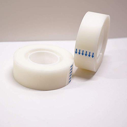 KIDMEN Invisible Tape,Writeable Tape，Repairable Tape for Office, Home, School，5 Dispensered Rolls, 0.7 x 1000 Inch - Thumbnail 3