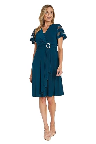 Image of R&M Richards Women's Allegra Cascade Dress