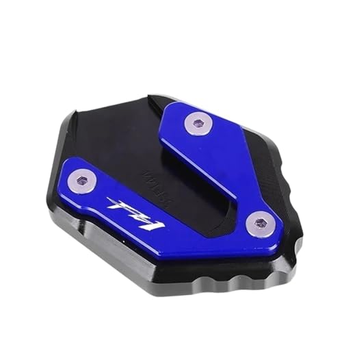Plaque support d'extension béquille latérale FZ-1 pour stabiliser votre moto en voyage