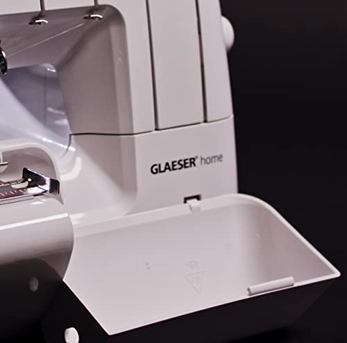 Overlock-Nähmaschine Glaeser Home OL 50 für effizientes Nähen und Schneiden