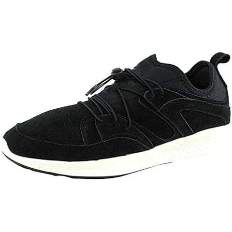 Zapatillas PUMA Blaze Ignite Ante Hombre Blancas y Negras Cover