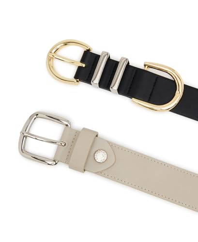 Steve Madden Women's Harley 2 for 1 Pant Belt4