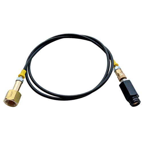 CO2 Schlauch Adapter Hochdruckschlauch Sodastream Fülladapter Soda Anschluss Flaschenadapter für Soda Wasser Bier Soda Stream Soda Max