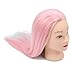 wigs Mannequin Head with Braiding Hair Practice Hairdressing Styling for Beauty School (High temperature wire 2) hairpiece