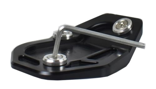 Extension béquille latérale moto R Nine T pour stabiliser sur sol meuble