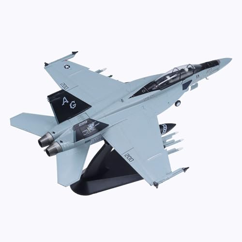 vdakyurm 1:72 F-18 Super Hornet Strike Fighter Attack Diecast Military Planes Matel Model Airplane for Collections and Gift