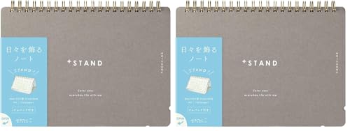 Amazon | DESIGNPHIL ミドリ(MIDORI) ノート A5 プラススタンド クロス