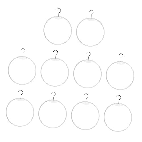 SOLUSTRE Bikini Drying Rack 10pcs Round Display Hanger Underwear Displaying Shelf Stylish for Women Briefs Enhance Store Aesthetics