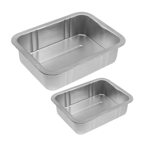 MOTHNUR Bandeja de Drenaje de Aceite Automotriz de Acero Reforzado Tamaño Pequeño y Grande Resistente a Fugas Recipiente Multifuncional para Cambio y Recogida de Aceite Mantenimiento