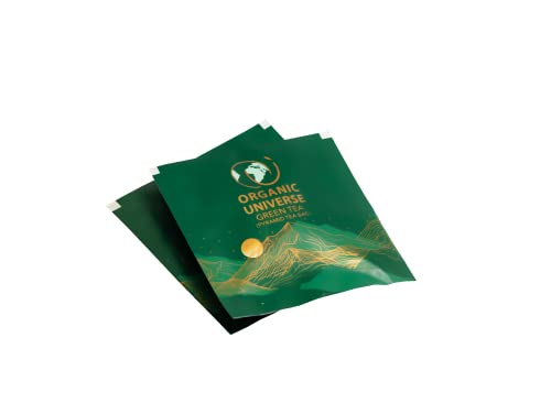 Image of ORGANIC UNIVERSE Chamomile Tea and Chamomile Citrus Tea Whole Leaf Tea Combo | Pack of 2, 50 Pyramid Tea Bags | Aromatic Flavours | 100% Organic Ingredients