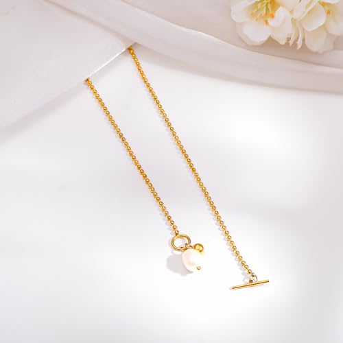 Image of Rubans Demi Fine Stainless Steel Pendant Chain Daily Gift for Women & Girls