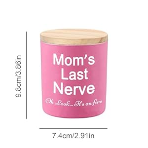 Candles Gifts for Mom from Daughter Son Funny Cool Unique Christmas Mothers Day Birthday Gifts for Mom Stocking Stuffers Lavender Scented Soy Candle Moms Last Nerve Oh Look Its On Fire Candles Gifts for Mom from Daughter Son Funny Cool Unique Christmas Mothers Day Birthday Gifts for Mom Stocking Stuffers Lavender Scented Soy Candle Moms Last Nerve Oh Look Its On Fire