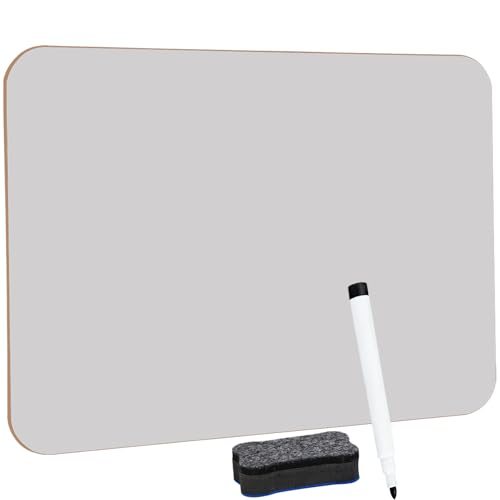 Hisredsun Double Sided Mini A4 Whiteboard for Students Home Office