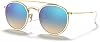 Lentes de sol Ray-Ban RB3647N redondos de doble puente 4