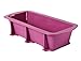 Elbee Home 631 Premium Silicone Loaf Pan for Baking Bread Cake Easy Release in Purple