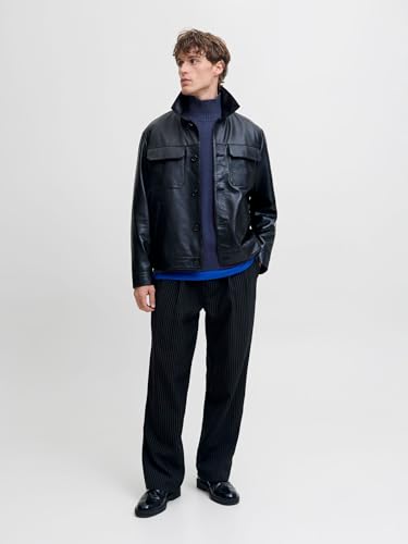 Upim, Maglione Collo Alto Uomo, Unisex, Blu Navy, Taglia: L - 7