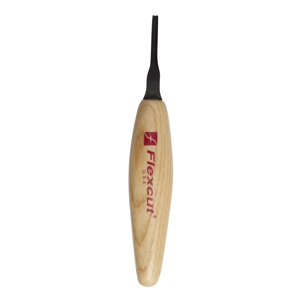 Flexcut Micro V-Tool - Razor Sharp Wood Carving -10
