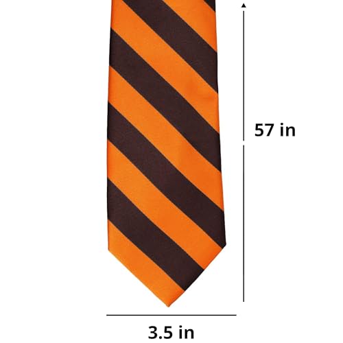 Image of tiemart Men's Striped Tie Standard Length
