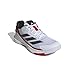 Adidas Mens Crazyquick Lightstrike Padel Tennis, White/Black/Lucid Red, 8.5