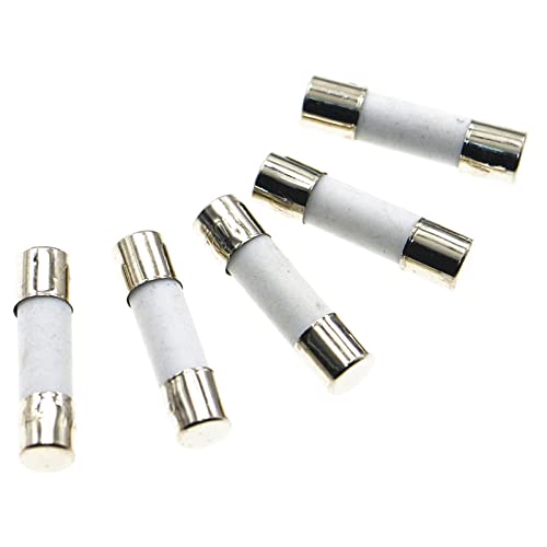 Fuse 50pcs/Box 10 Kinds Fast Ceramic Fuses Kit 250V 5mm x 20mm 0.25A .5A 1A 2A 3A 8A 10A 15A 20 AMP Tube Assortment miniatura 3