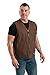 Berne Men's High Country V-Neck Vest, Medium Regular, Bark