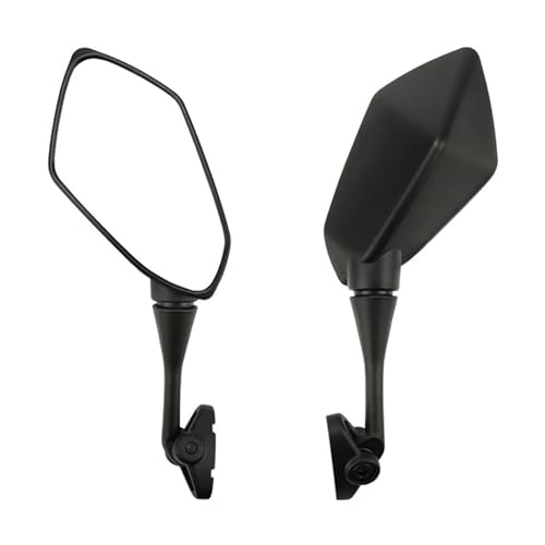 Espejos laterales moto Manillar Extremo La Barra Scooter Motocross Espejos Retrovisores Laterales Universal Motocicleta Espejo Retrovisor Deportivo