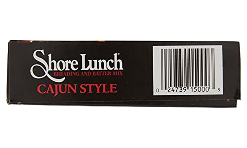 Shore Lunch Fish Breading Batter Mix, Cajun Style, Pack of 3