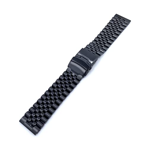 Bracelet de montre acier inoxydable à vis résistant pour éviter les chutes