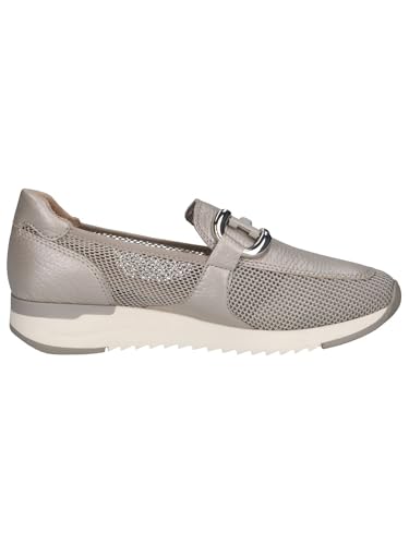CAPRICE Chaussures à enfiler femme à plateforme Sportives, Gris (Grey Comb), 39 EU