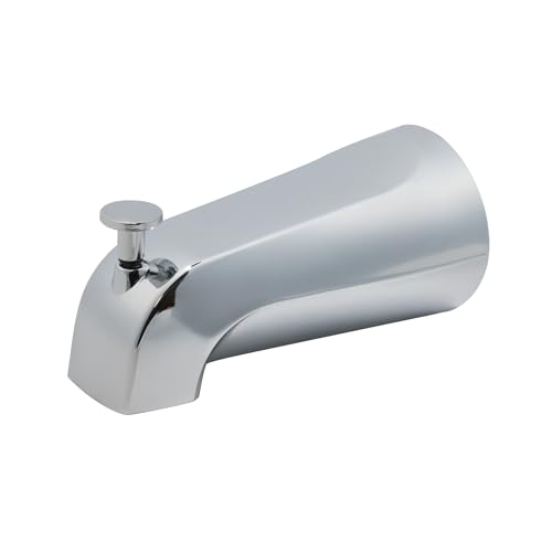 DANCO (88703) Tub Spout with Diverter, Chrome Finish, Metal, 1-Pack