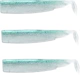  Fiiish Black Minnow n° 3-120 mm, 3 Corps, Couleur : Vert pailleté