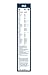 Escobilla limpiaparabrisas Bosch Twin 653, Longitud: 650mm/400mm – 1 juego para el...