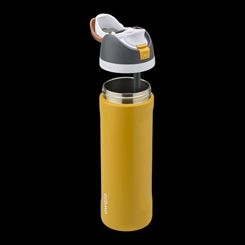 image for Owala FreeSip Insulated Stainless Steel Water Bottle with Straw for Sp