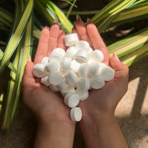generic MAGIC COIN COTTON TISSUE AAREHA Outdoor Travel Portable Compressed Tissue Tablet Face Towel Disposable Magic Towel Tablet Capsules Cloth Coin Wipes Paper Cotton Tissue Expand With Water (Pack Of 50)-picture-37