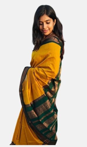 Image of gadwal cotton sarees