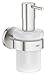 Produktbild Grohe Essentials Seifenspender mit Halter, supersteel, 1 Stück, 40448DC1