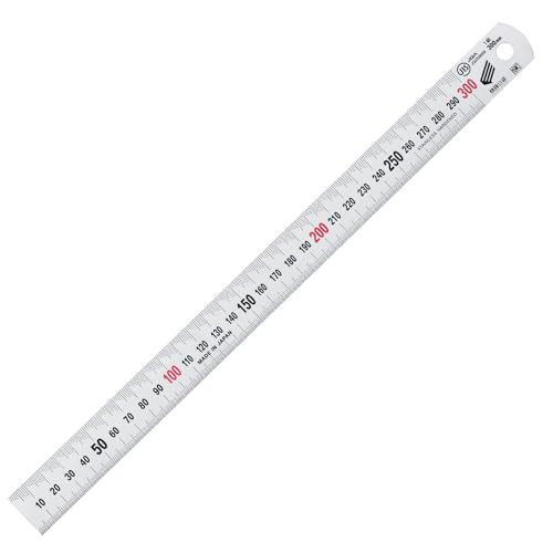 Niigataseiki SK SV-300KD Silver Scale, Quick Level Scale, 11.8 inches (300 mm), JIS Standard