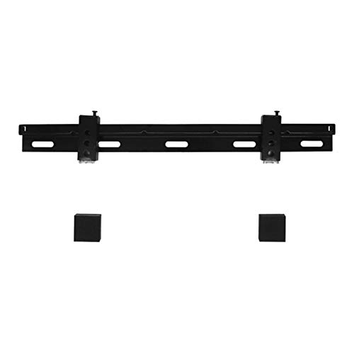 TV-Wandhalterung Geeignet für 32-65 Zoll TV-Sicherheitsschloss Design Maximale Belastung 70 kg VESA 400x400mm Platz sparen Schwarz