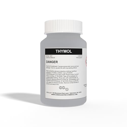 Thymol Crystals High Purity Aroma Compound (100 Grams)